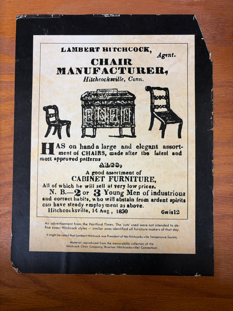 Lambert Hitchcock Dresser