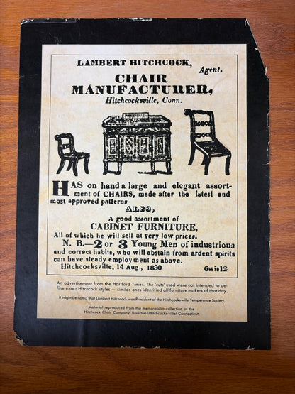 Lambert Hitchcock Dresser